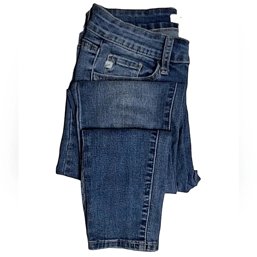 Kancan Women's Mid Rise Skinny Jeans, size 27 - Picture 2 of 8